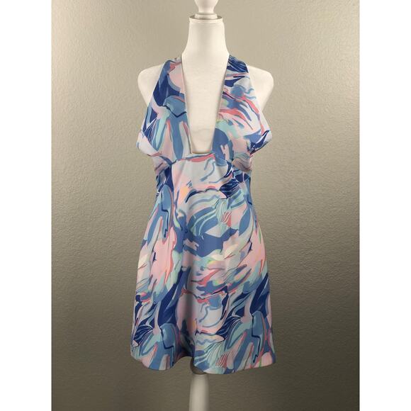 French Connection Crossover Dress Women's Size 10 Dalia Print NEW - Picture 1 of 9